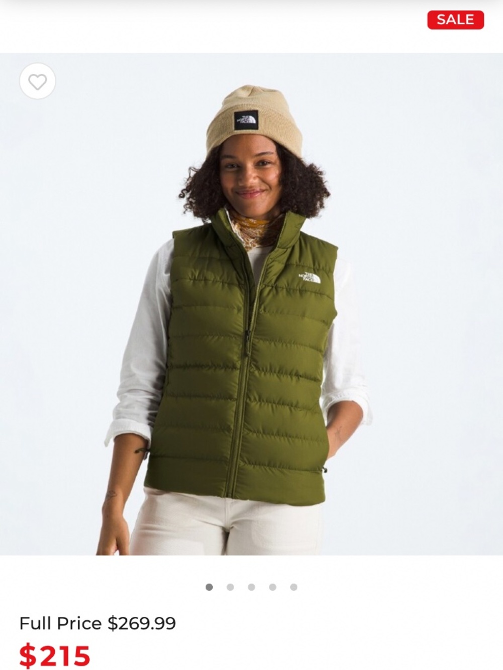 The North Face Women's Aconcagua 3 Vest Forest Olive